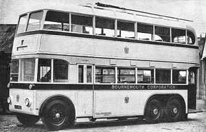 Bournemouth trolley bus